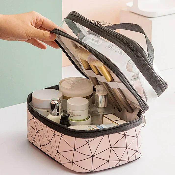 Transparent Travel Case – Makeup & Toiletries