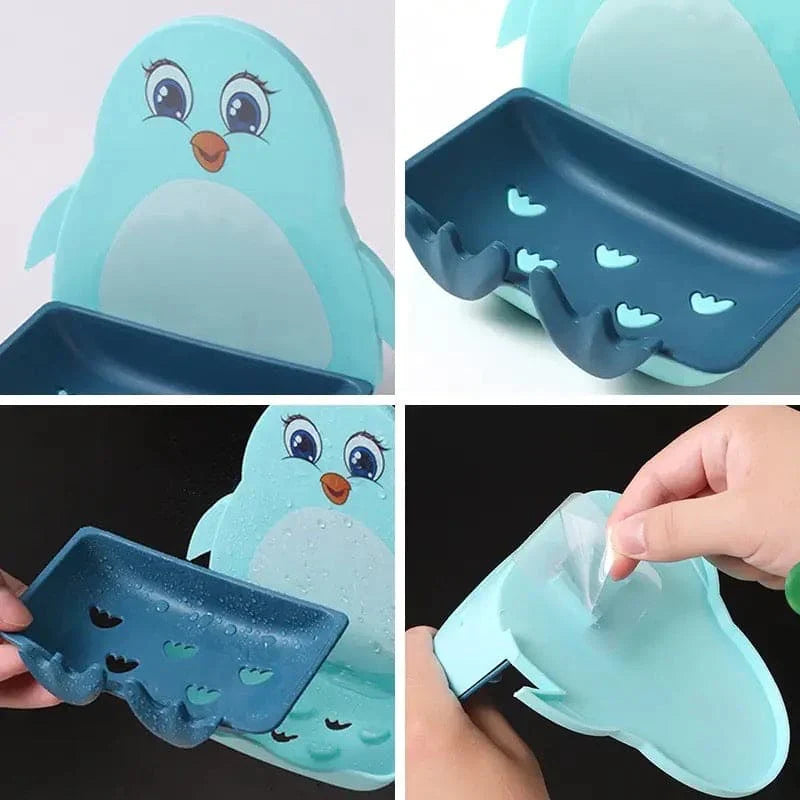 Frosty Penguin Soap Tray