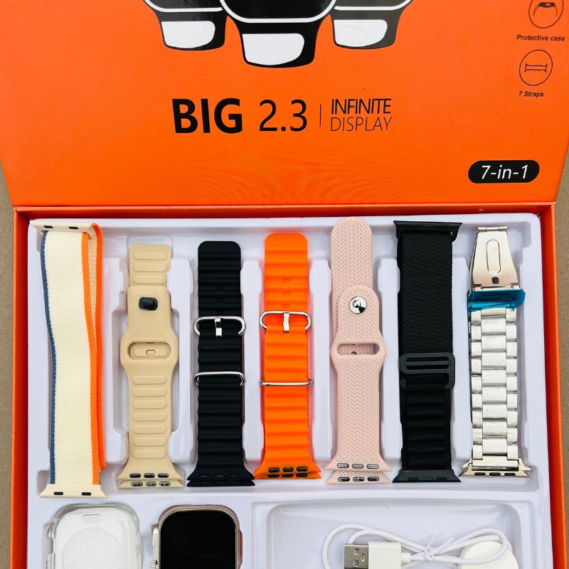 Ultra 2 Big 2.3 – 7-in-1 Smart Watch – Free Cash on Delivery