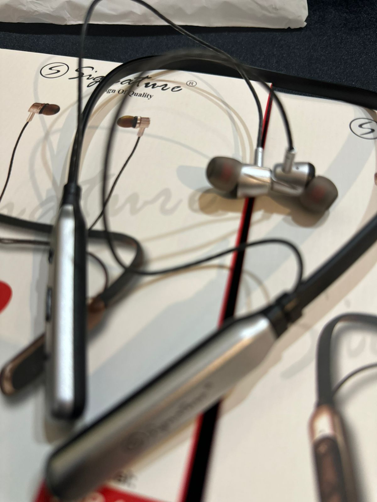 Signature Neckband 72 Hours Backup Stereo Sound with Bass