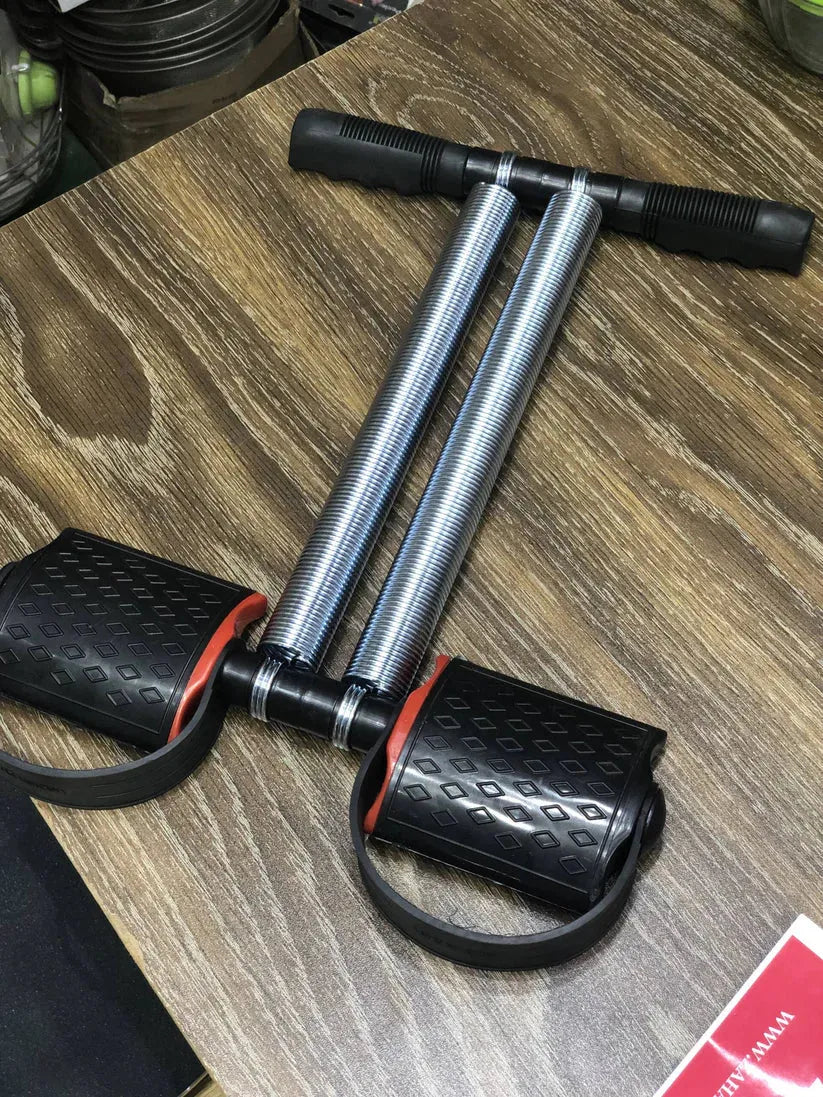 Tummy Trimmer Double/Single Spring - Black