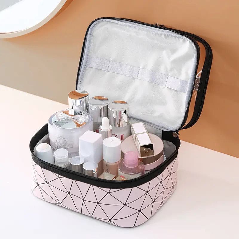 Transparent Travel Case – Makeup & Toiletries