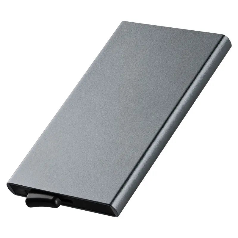 Metal Stainless Steel RFID Credit Card Holder – Free Cash on Delivery