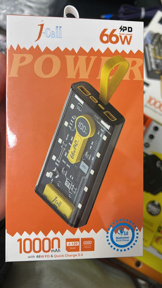 Power Bank 66W PD & Quick Charge 3.0  Super Fast Charging Bank 20000mAh