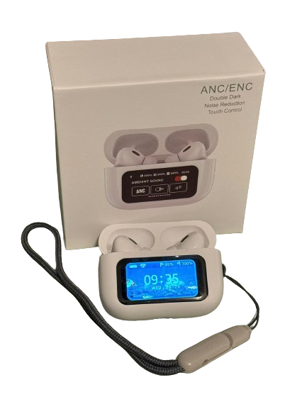 A9 Earbuds Touch Screen ANC/ENC Noise Reduction Touch Control Bluetooth 5.4