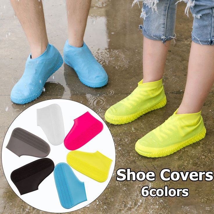 Silicone Waterproof Shoe Covers, Rainy Day Shoe Cover, Reusable Non-Slip Rain