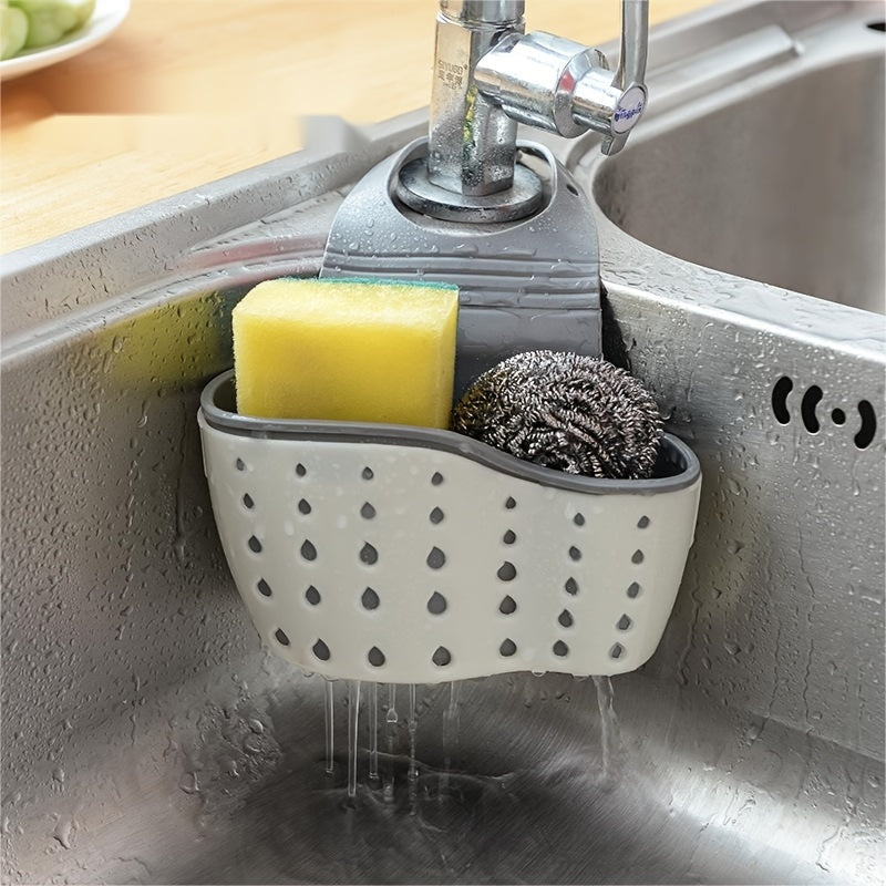 SecureHold Sink Sponge & Drain Organizer