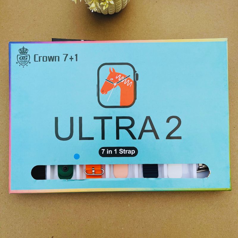 Crown 7+1 Ultra 2 Smartwatch - with Free Cash on Delivery