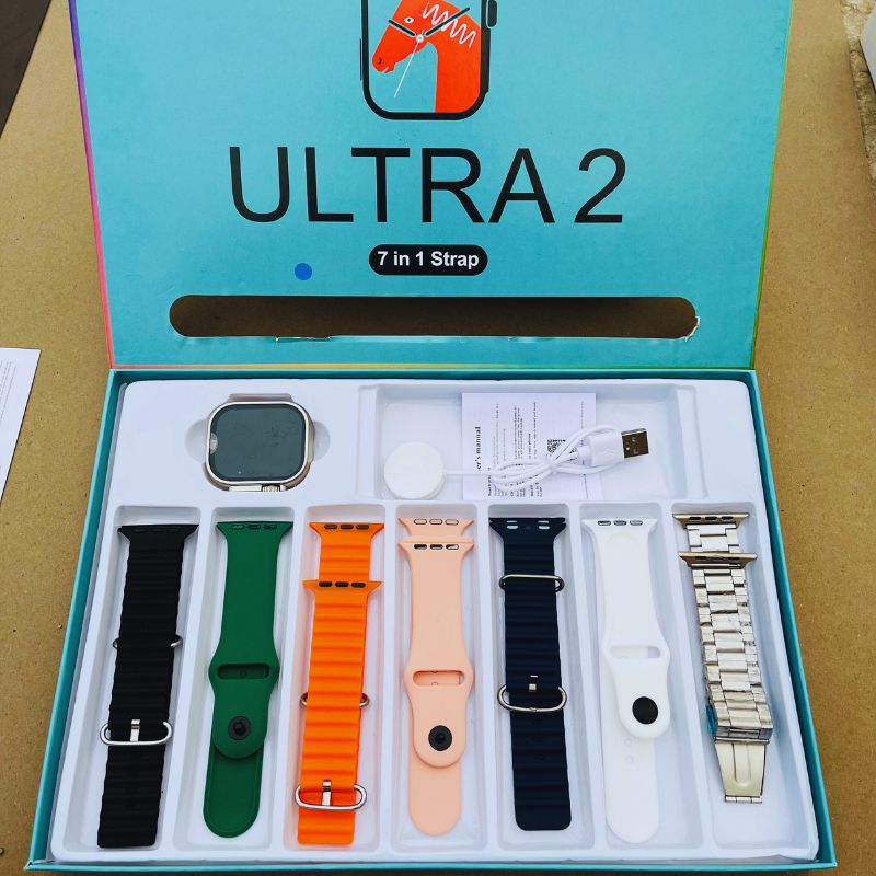 Crown 7+1 Ultra 2 Smartwatch - with Free Cash on Delivery