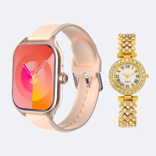 New D15 GS Luxury Smart Watch for Women - Free Cash on Delivery