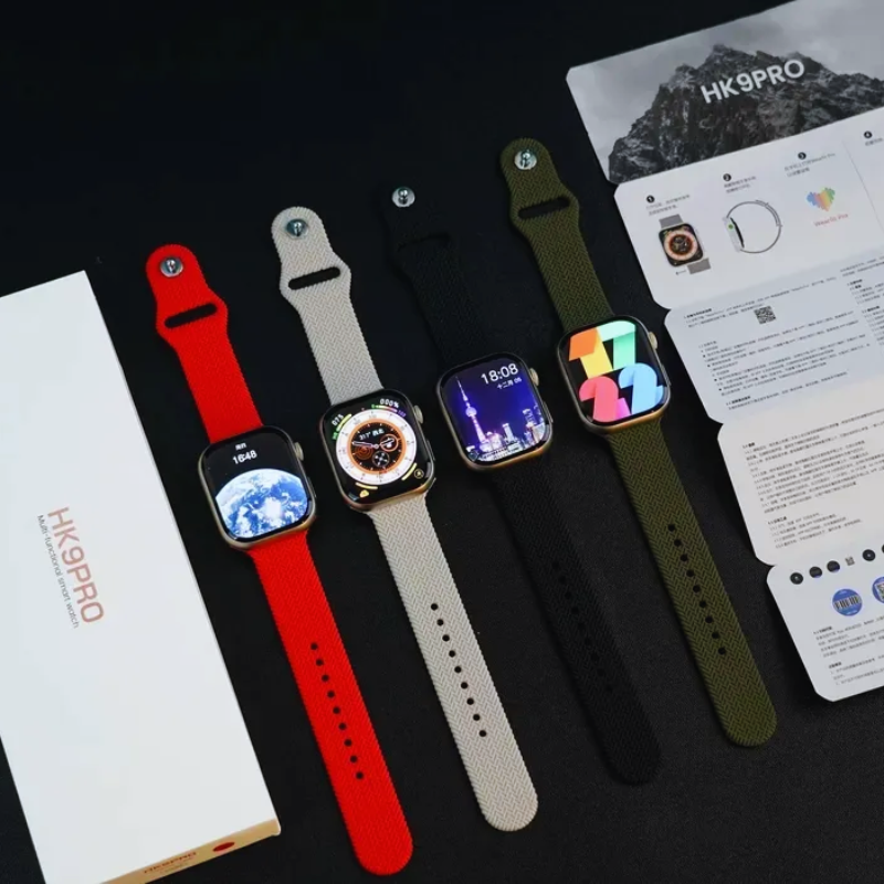 HK9 Pro Max Smartwatch - NFC Active - Free Cash on Delivery