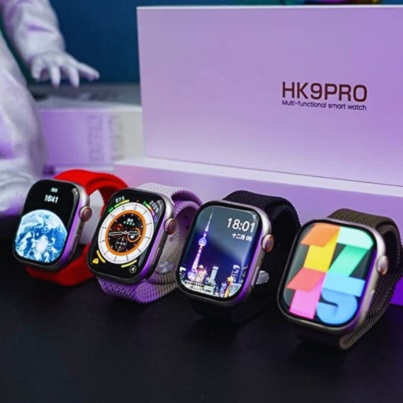 HK9 Pro Max Smartwatch - NFC Active - Free Cash on Delivery