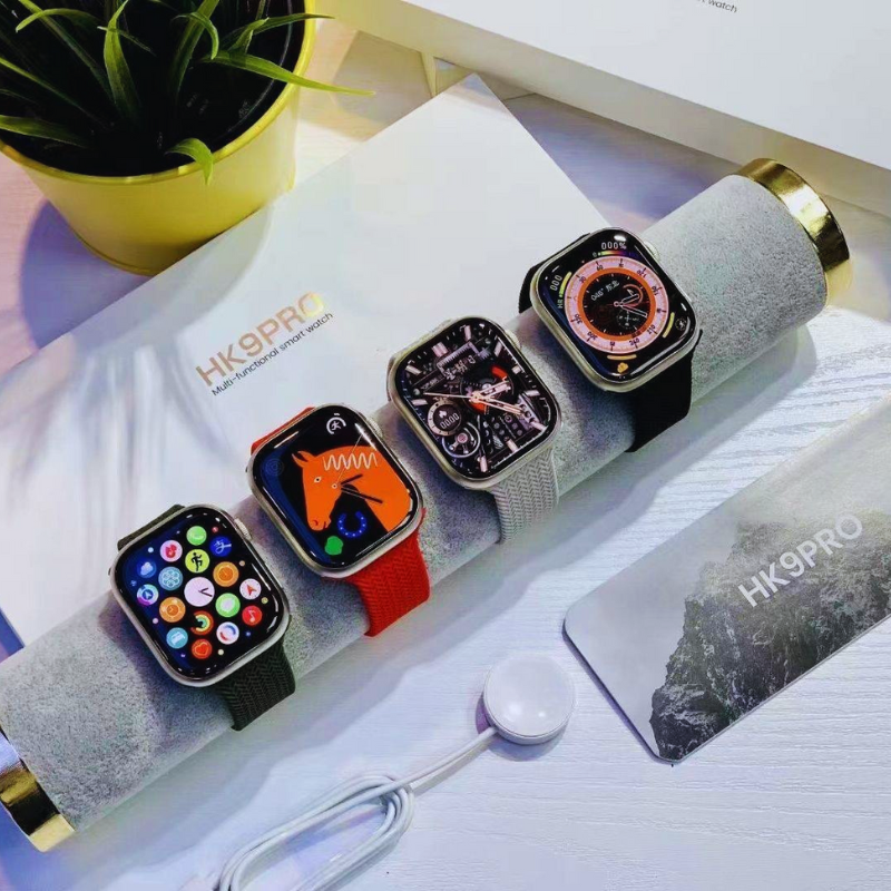 HK9 Pro Max Smartwatch - NFC Active - Free Cash on Delivery