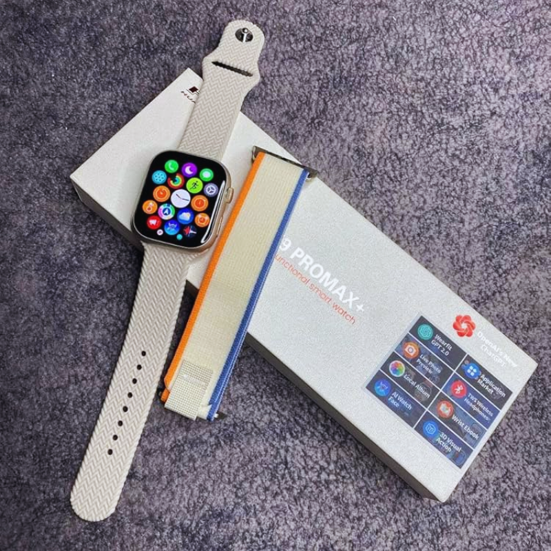 HK9 Pro Max Smartwatch - NFC Active - Free Cash on Delivery