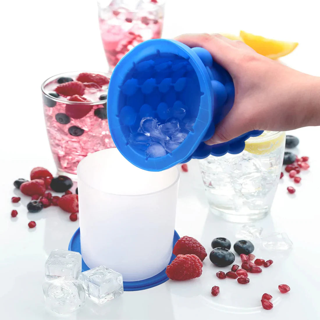 Silicone Ice Mold & Storage