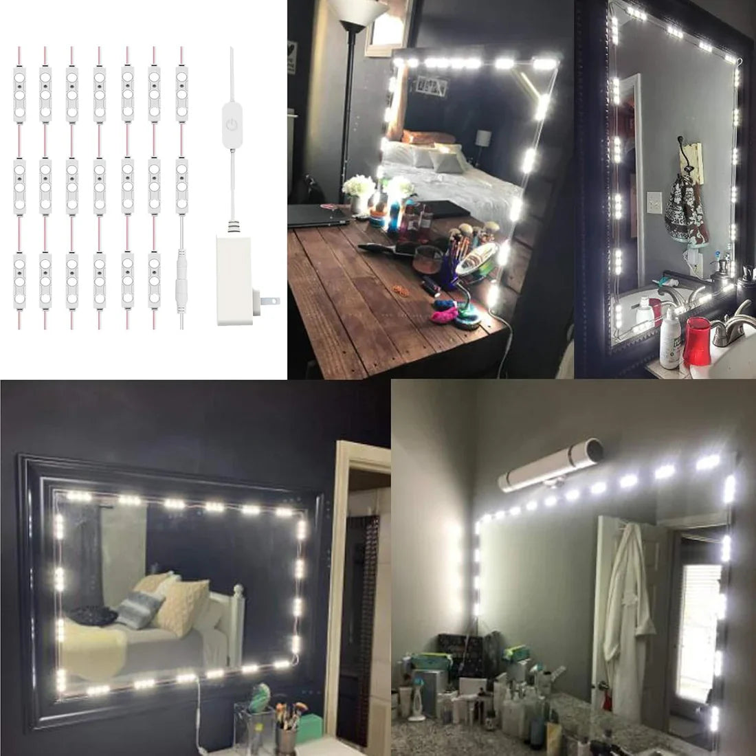 Portable Makeup Light Strip Kit
