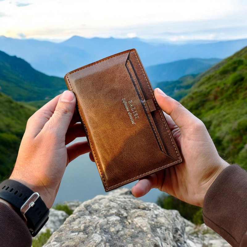New Balisi Leather Wallet – With Free Cash on Delivery