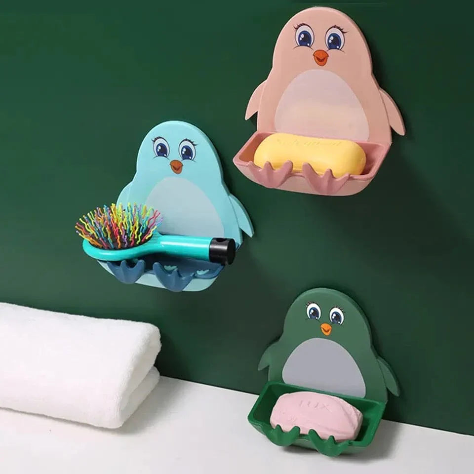 Frosty Penguin Soap Tray