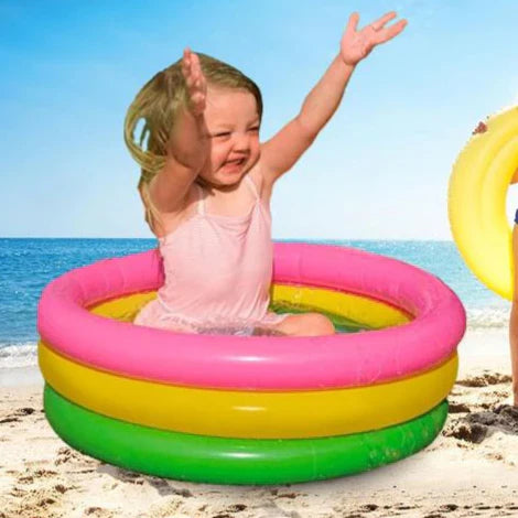 RainbowPuddle Kid's Pool – 2 FT