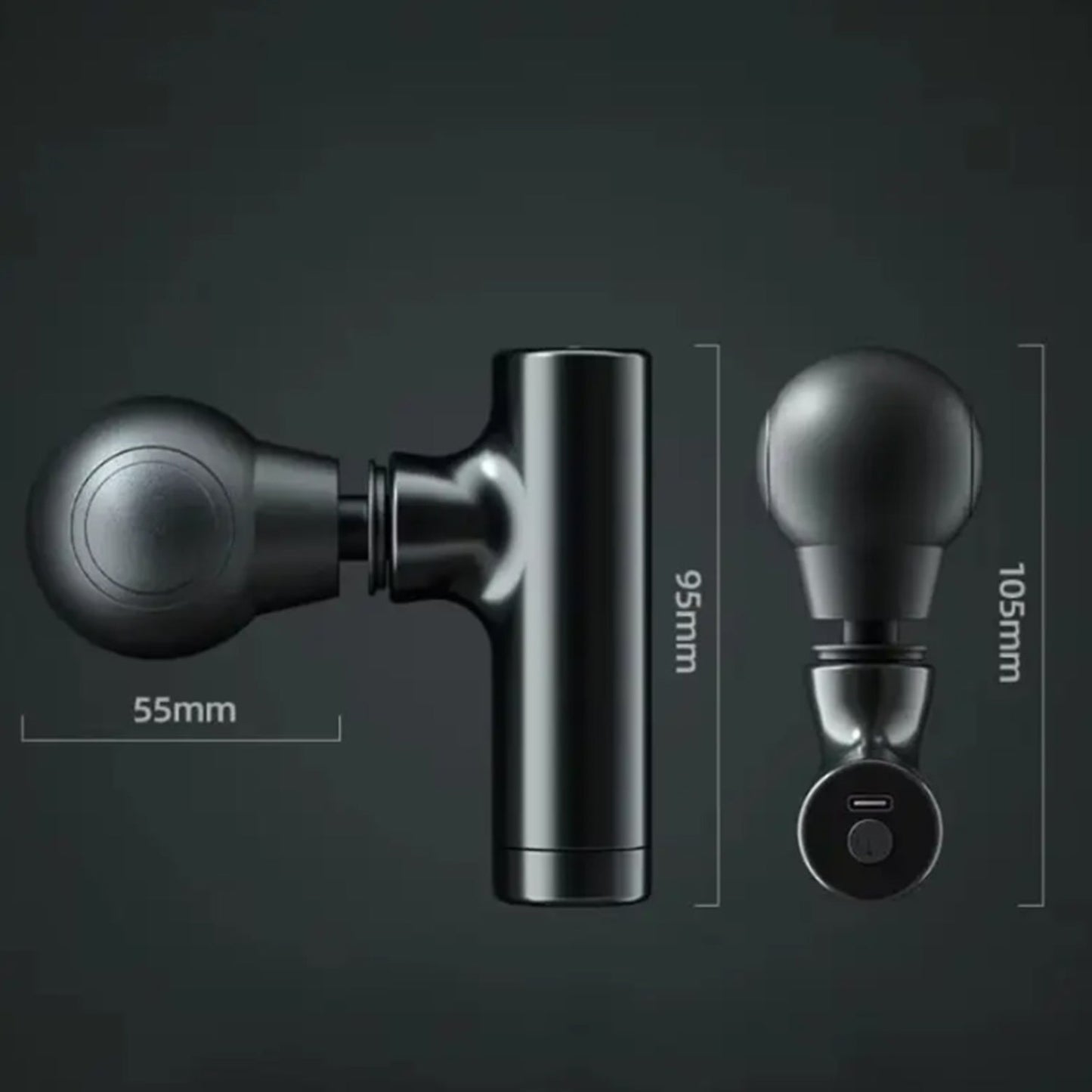 Hot Mini Fascial Massage Gun Massager For Body Neck Back Deep Tissue