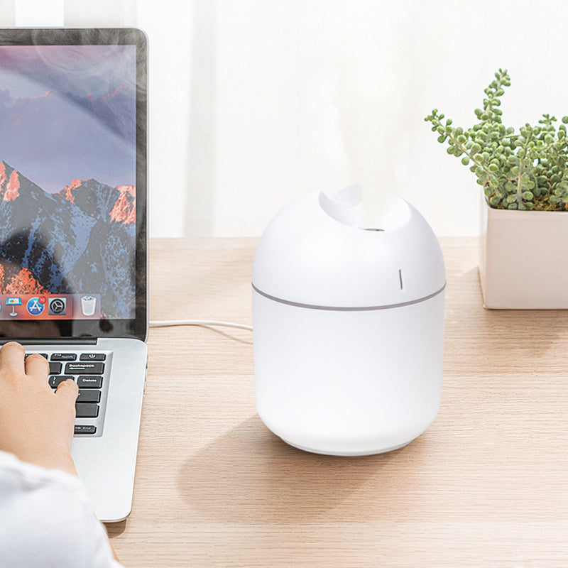 250ML Mini Air Humidifier Essential Oil Diffuser USB LED Lamp For Home