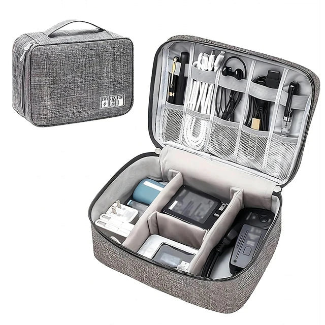 All In One Tech Pouch – Cables & Chargers