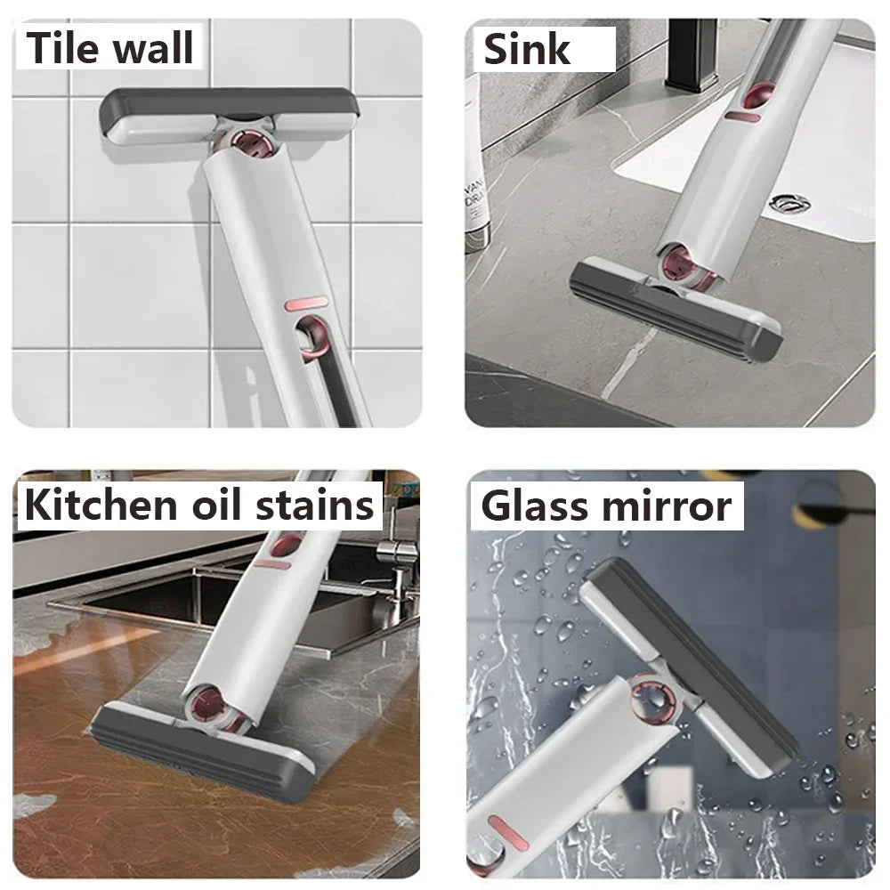 Mini Squeeze Mop Mini Mop Desk Kitchen Car Clean Tools Mops