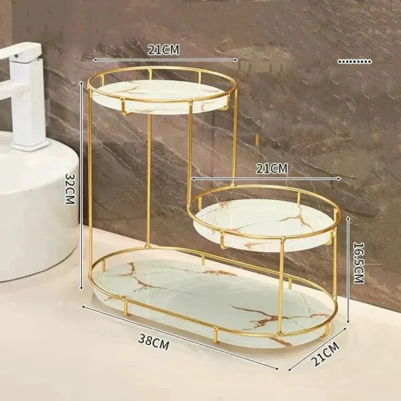 Adjustable Skincare Organizer For Vanity & Bathroom
