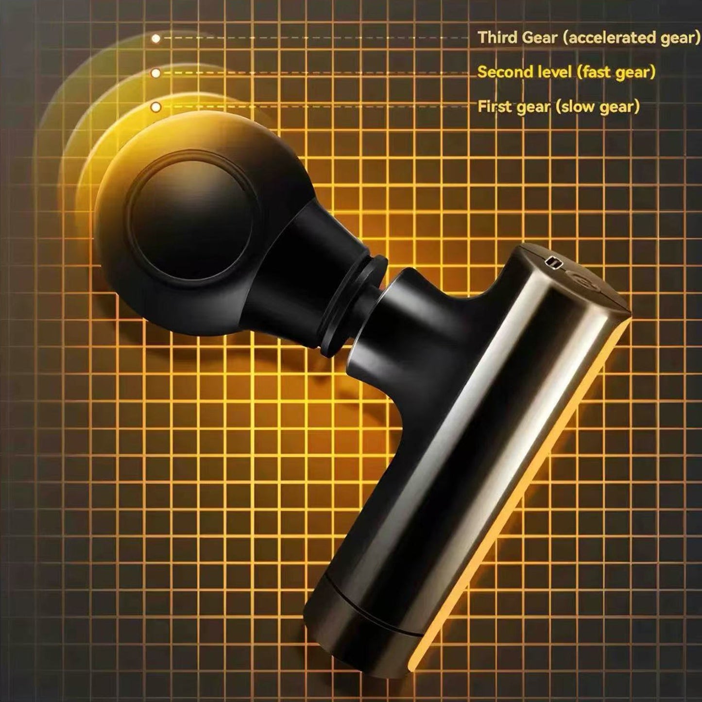 Hot Mini Fascial Massage Gun Massager For Body Neck Back Deep Tissue