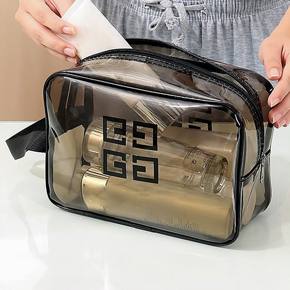 Transparent Travel Case With Zipper