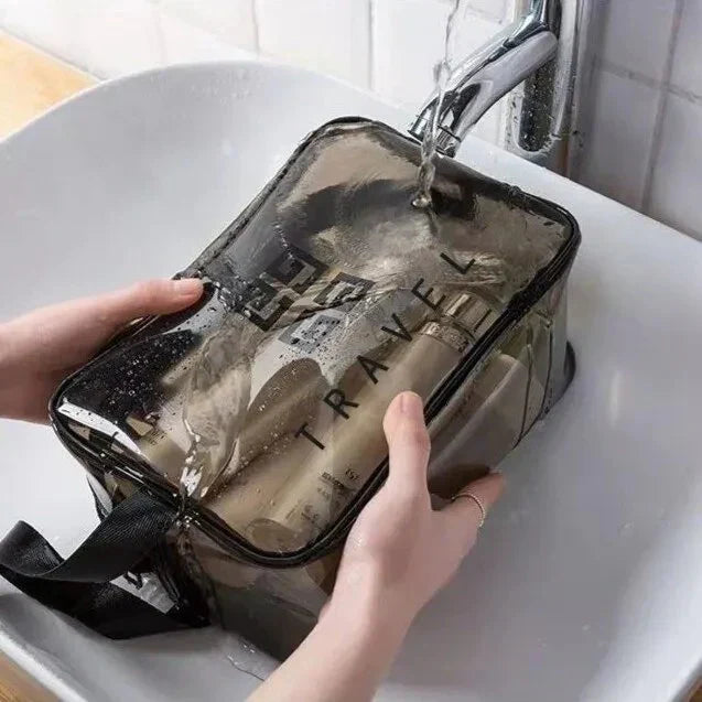 Transparent Travel Case With Zipper