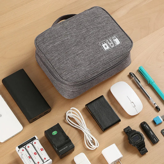 All In One Tech Pouch – Cables & Chargers