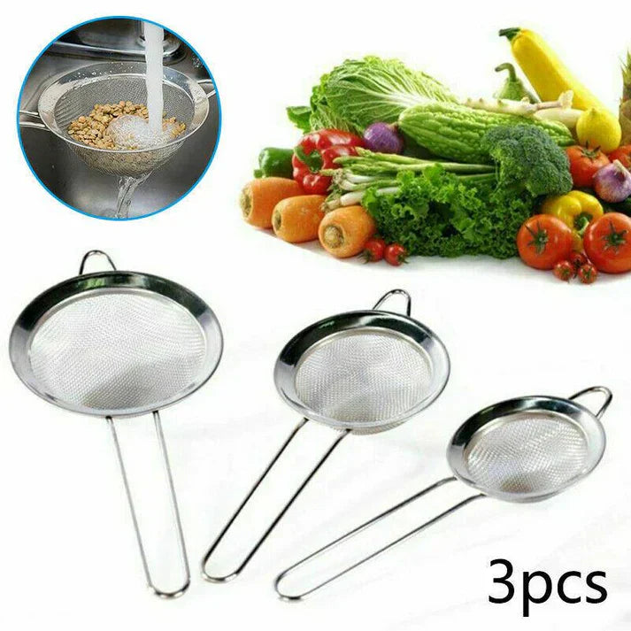 Tea Filter Mesh Set (3 Pcs)