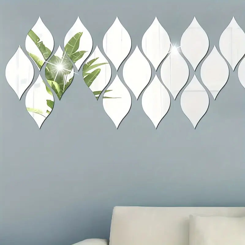 12 Pcs Acrylic Wall Decals For Modern Home Decor