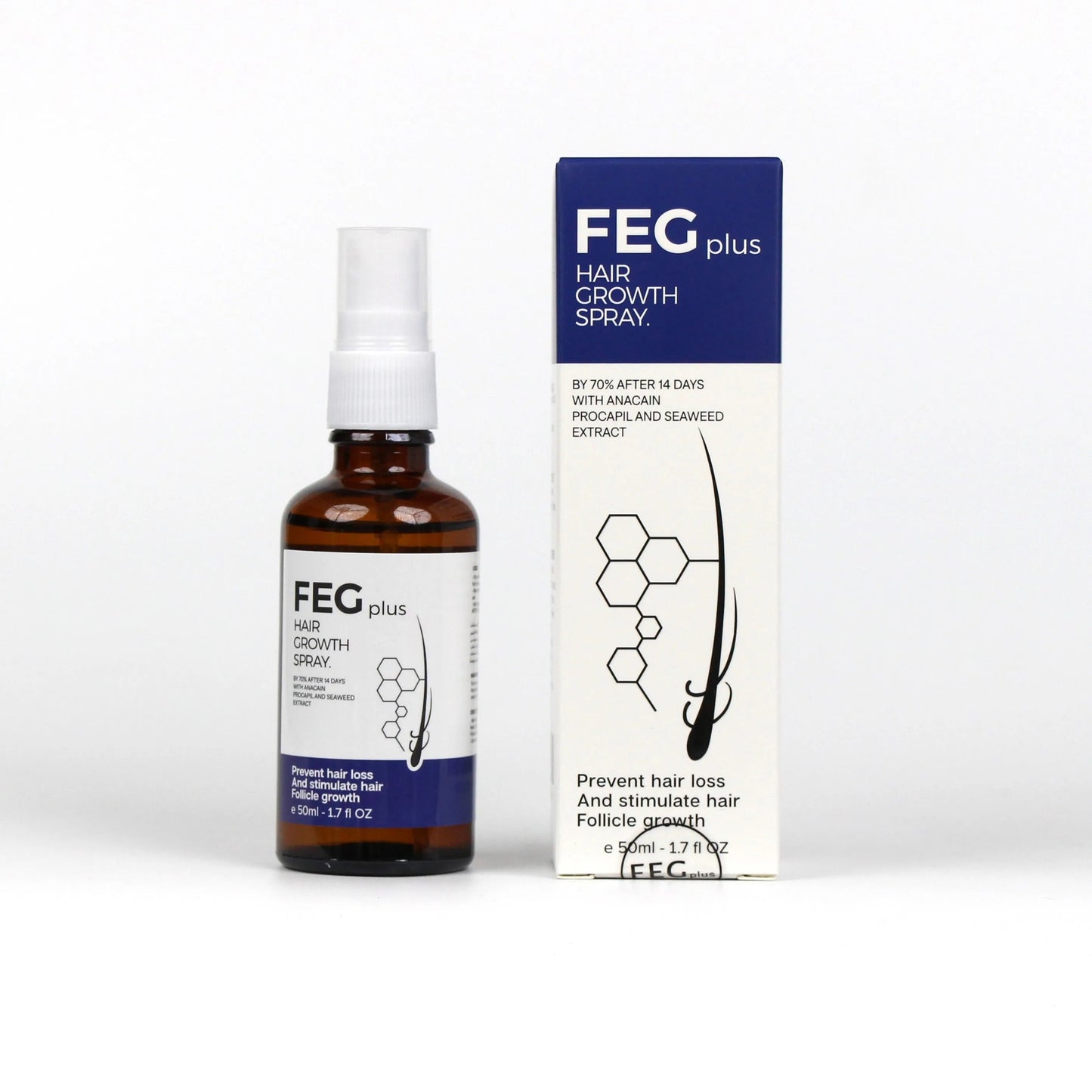 FEG plus Prevent hair loss And stimulate hair Follicle Strengthen Hair Scalp Oil for Hair 50ml