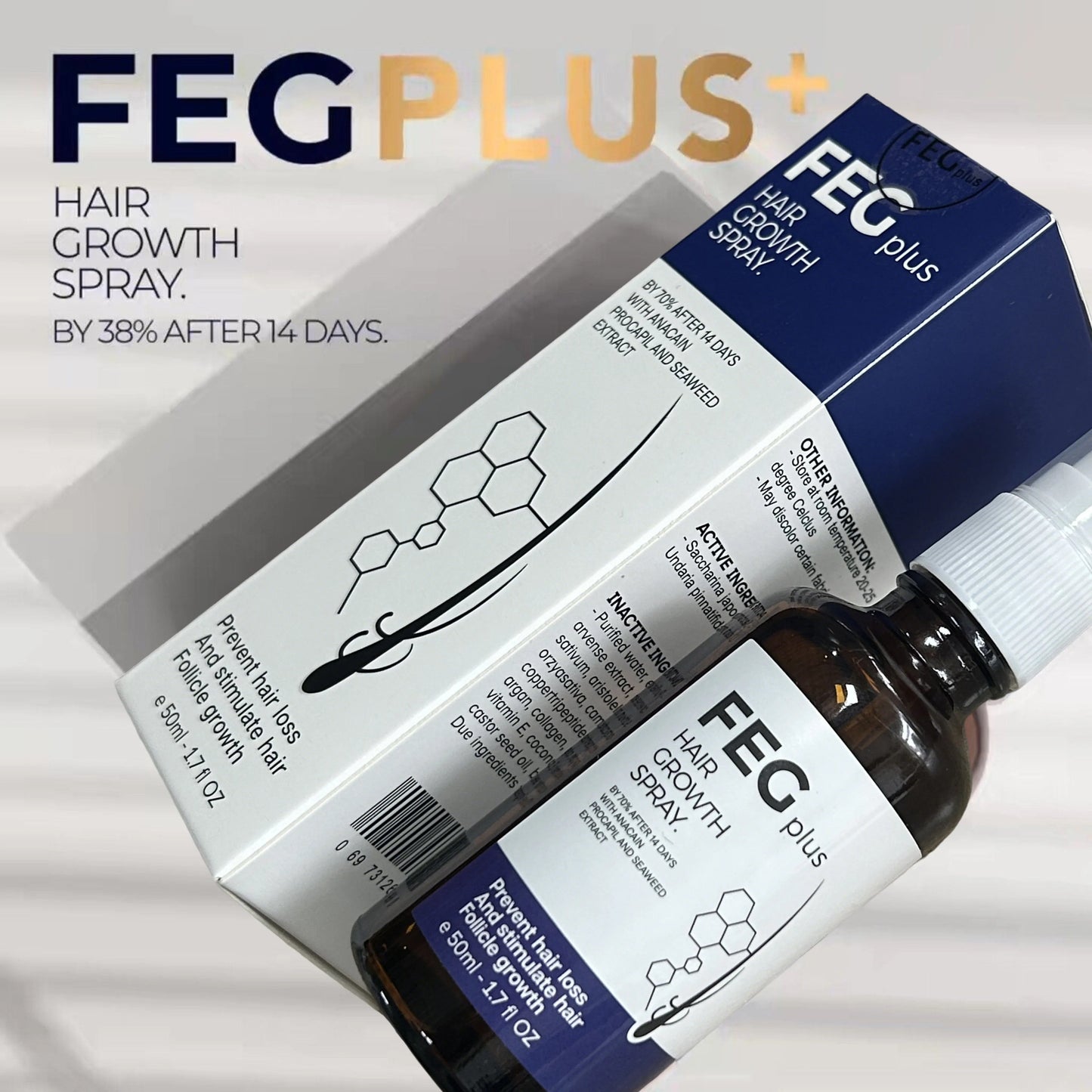FEG plus Prevent hair loss And stimulate hair Follicle Strengthen Hair Scalp Oil for Hair 50ml