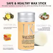 2025 Hair Wax Stick, Hair Pomade Stick Long-Lasting Styling Wax Stick