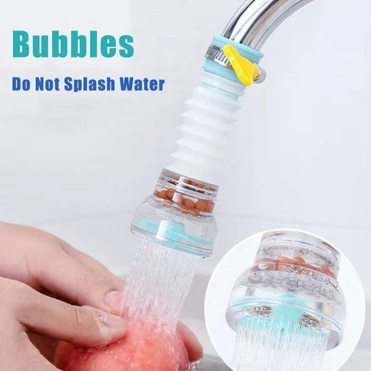 Plastic Fan Kitchen Shower Splash Fan Faucet Water saving Filter Shower Water 2 pices Buy 1 get 1 free