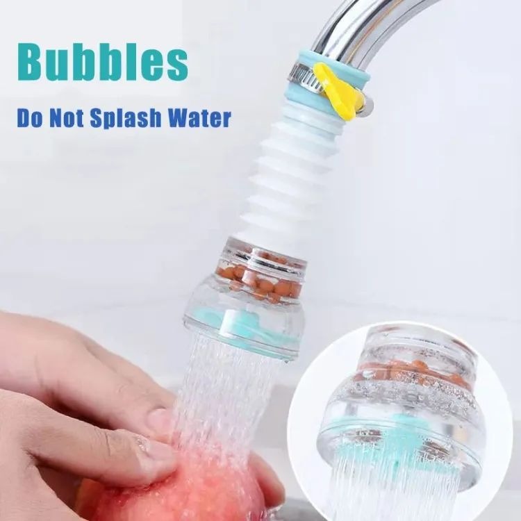 Plastic Fan Kitchen Shower Splash Fan Faucet Water saving Filter Shower Water 2 pices Buy 1 get 1 free