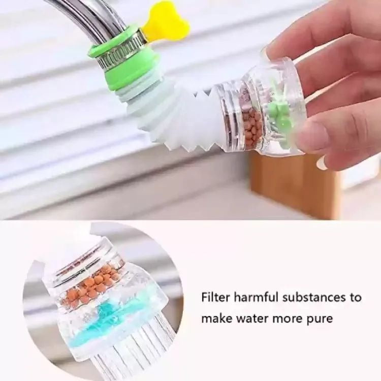 Plastic Fan Kitchen Shower Splash Fan Faucet Water saving Filter Shower Water 2 pices Buy 1 get 1 free