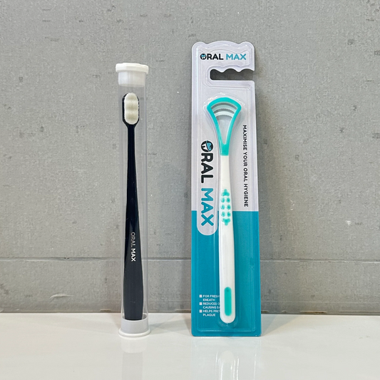 ORAL MAX - Nano Toothbrush & Tongue Cleaner Bundle