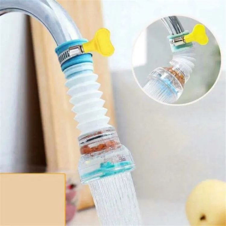 Plastic Fan Kitchen Shower Splash Fan Faucet Water saving Filter Shower Water 2 pices Buy 1 get 1 free