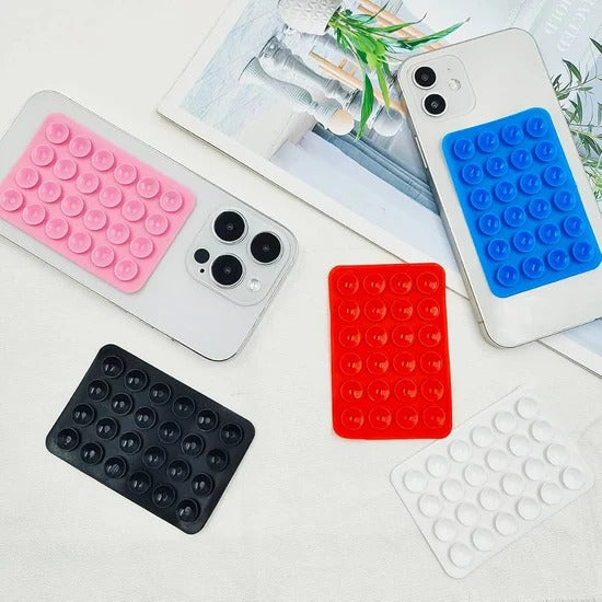 Silicone Suction Cup Phone Holder,2 Silicone Suction Pad Buy 1 get 1 free FOR ALL MOBILES