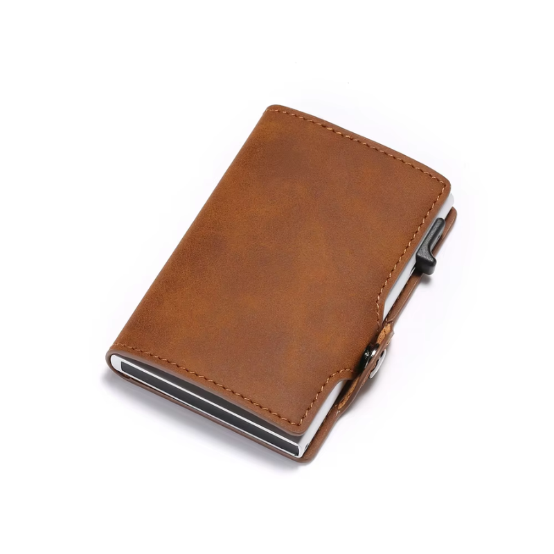 PU Leather Wallet & Pop-Up Card Holder – Free Cash on Delivery