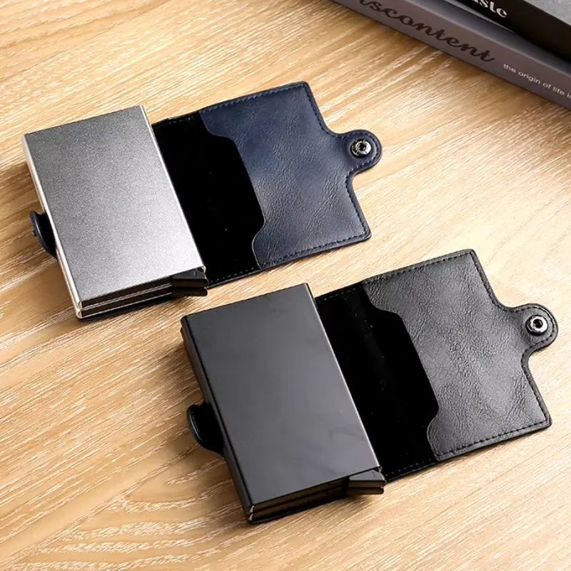 PU Leather Wallet & Pop-Up Card Holder – Free Cash on Delivery