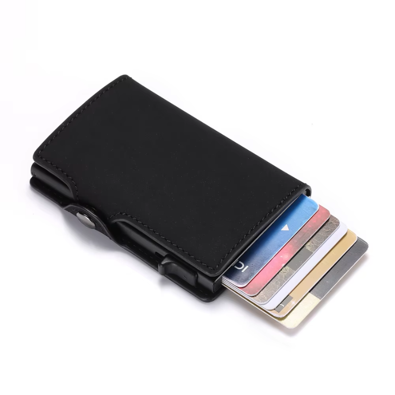 PU Leather Wallet & Pop-Up Card Holder – Free Cash on Delivery
