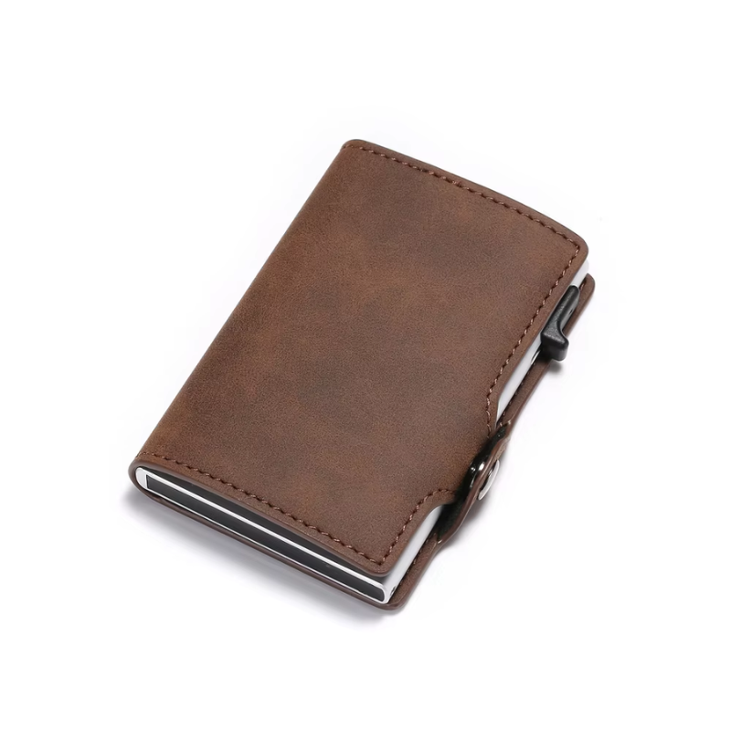 PU Leather Wallet & Pop-Up Card Holder – Free Cash on Delivery