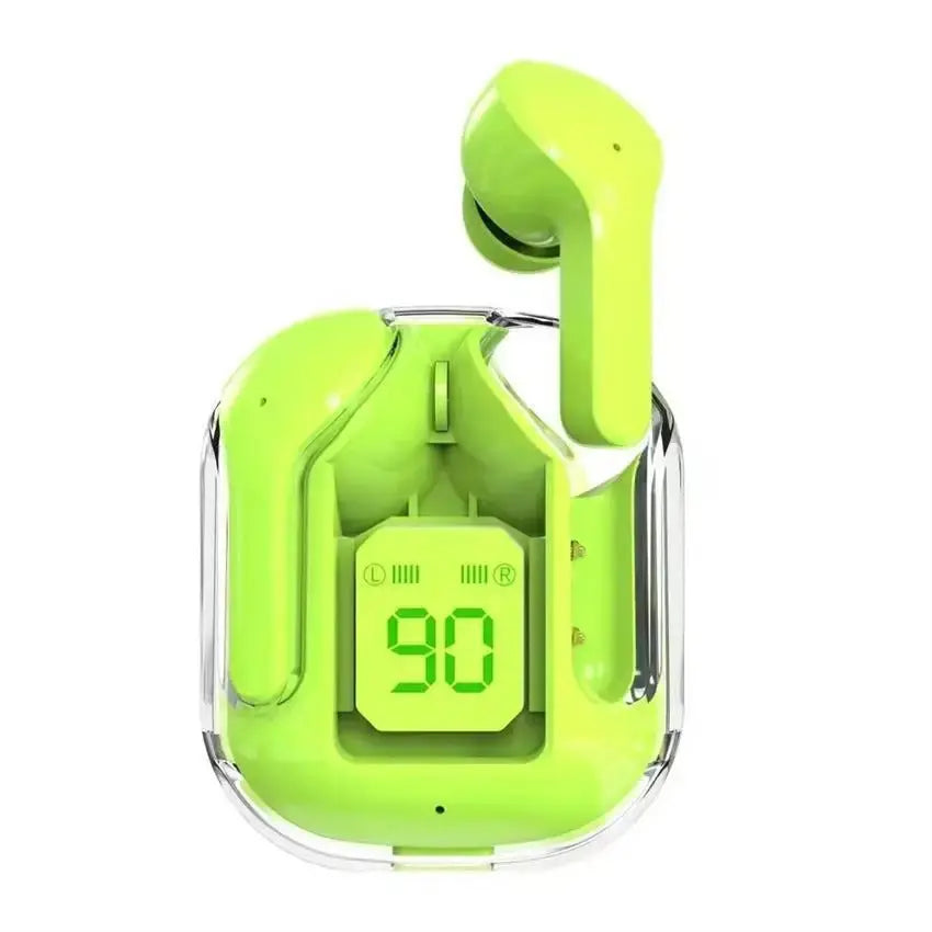 Air 31 Transparent Earbuds with Pouch - Free Cash Delivery!